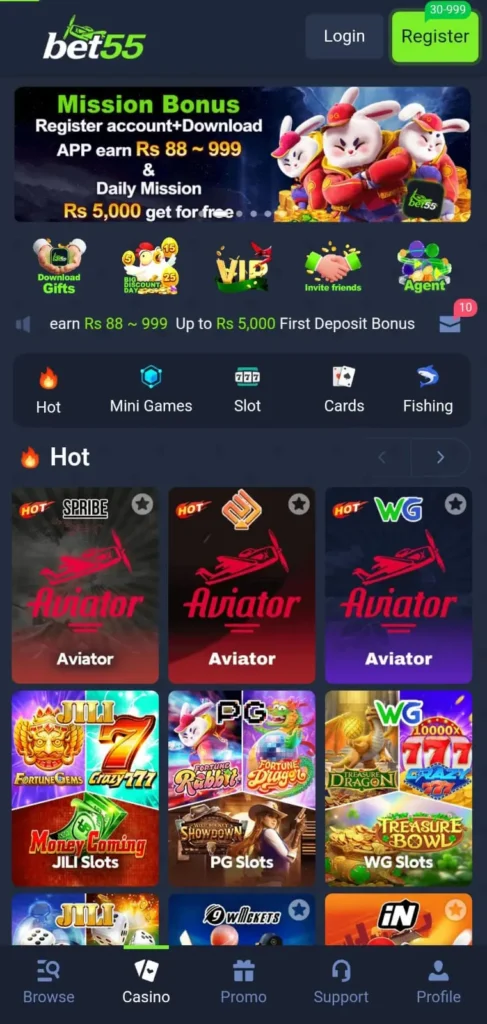  Bet55 Game