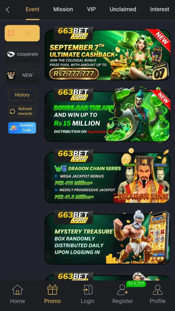663Bet Game