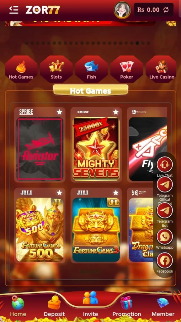 ZOR77 Game