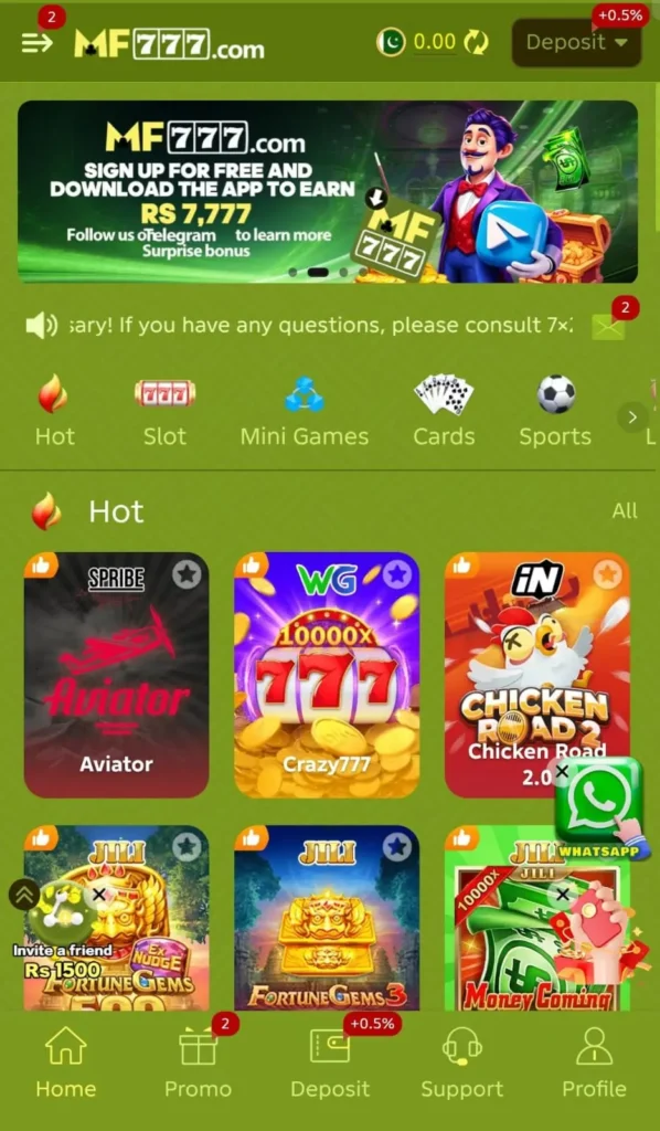 MF777 Game