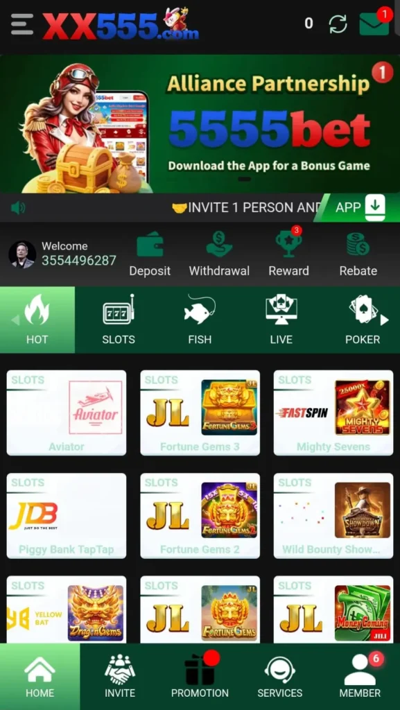 XX555.com Game 