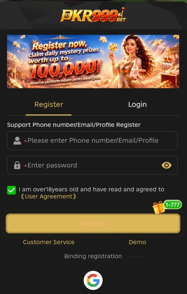 PKR999.bet Game