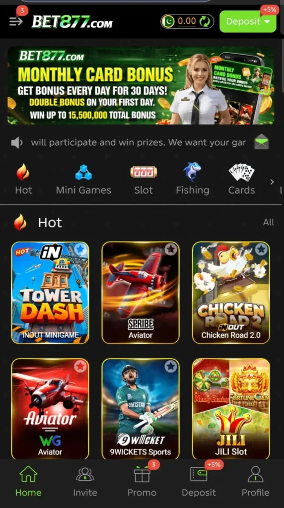 Bet877.com Game 
