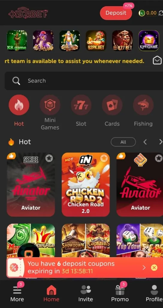 X92.bet Game 