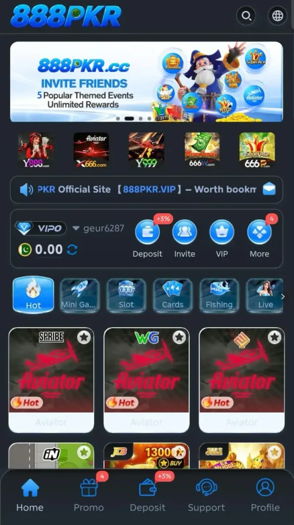 888pkr Game